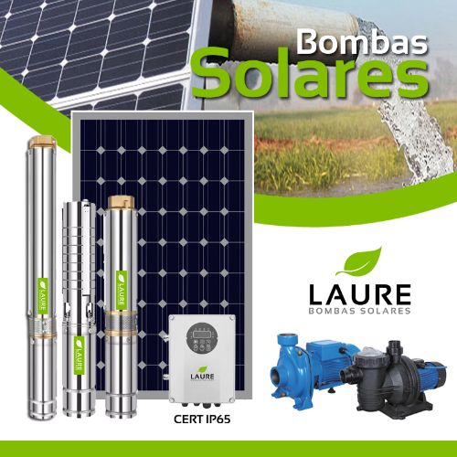 Equipos de bombeo y controlador solar Laure
